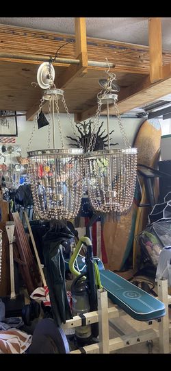 Three Matching Large Chandeliers $50 Each Or $100 for all three