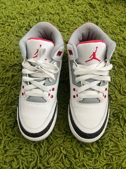 Jordan 3 Retro Fire Red (2013) (GS) size 4