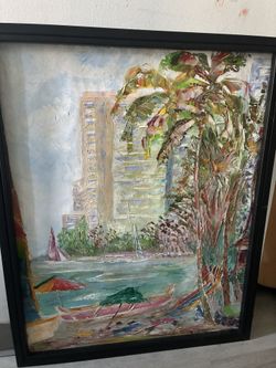 Rare Charles Dudoit Painting