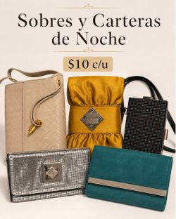 Sobres o carteras pequeñas usadas