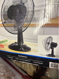 Brand new in box table fan