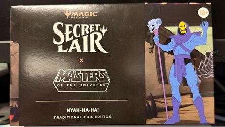 MTG Secret Lair x Masters of the Universe  Nyah-Ha-Ha  Foil Edition