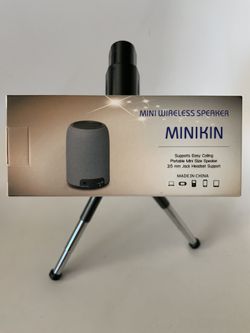 Minikin Wireless Bluetooth Speaker Color Black