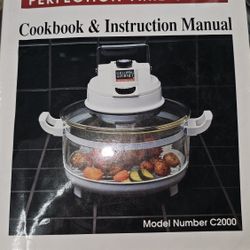 New Galloping Gourmet Perfection-Aire C2000, Vintage Hot Air Cooker With  Manual