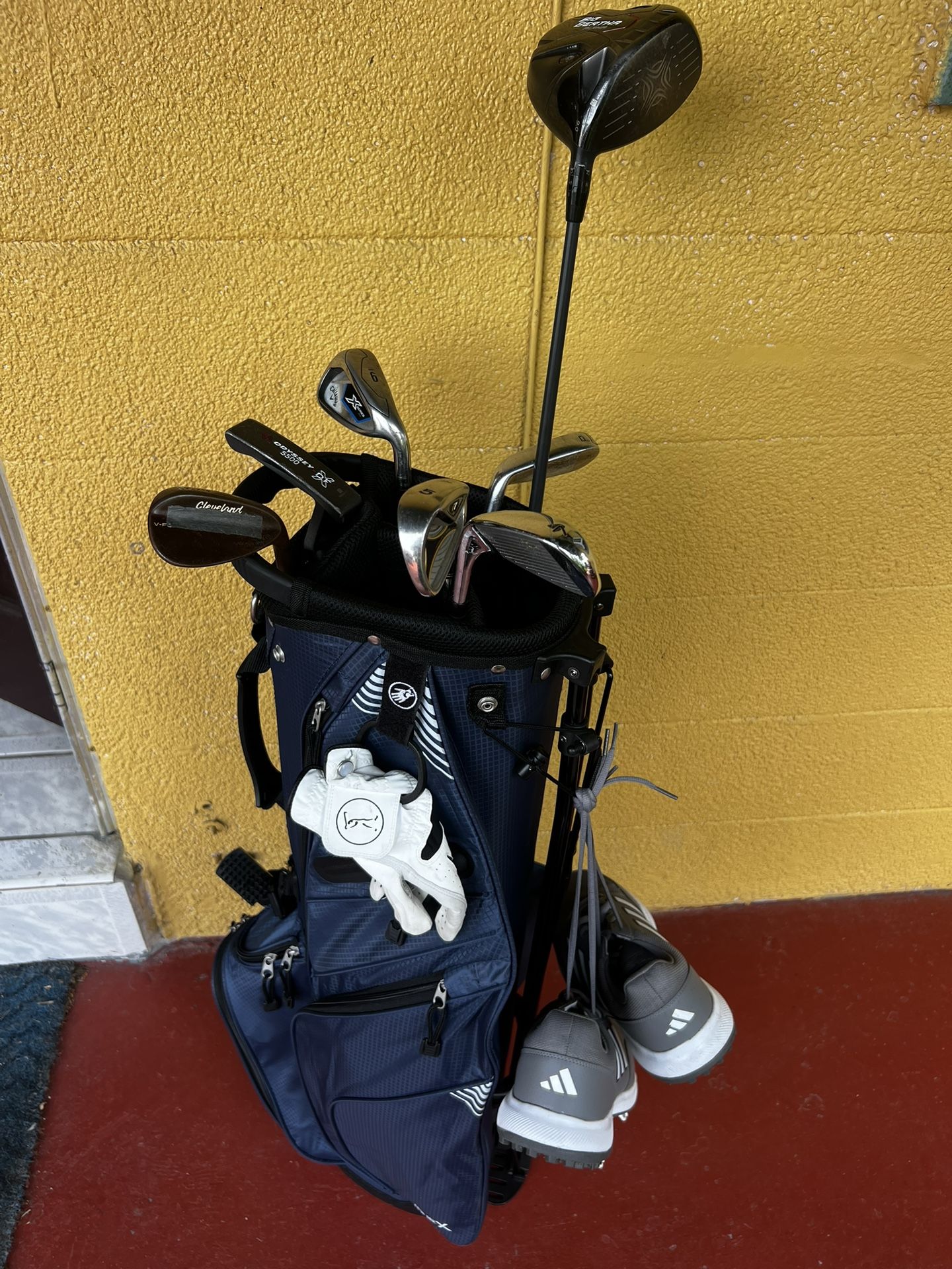 Golf Bag And Clubs