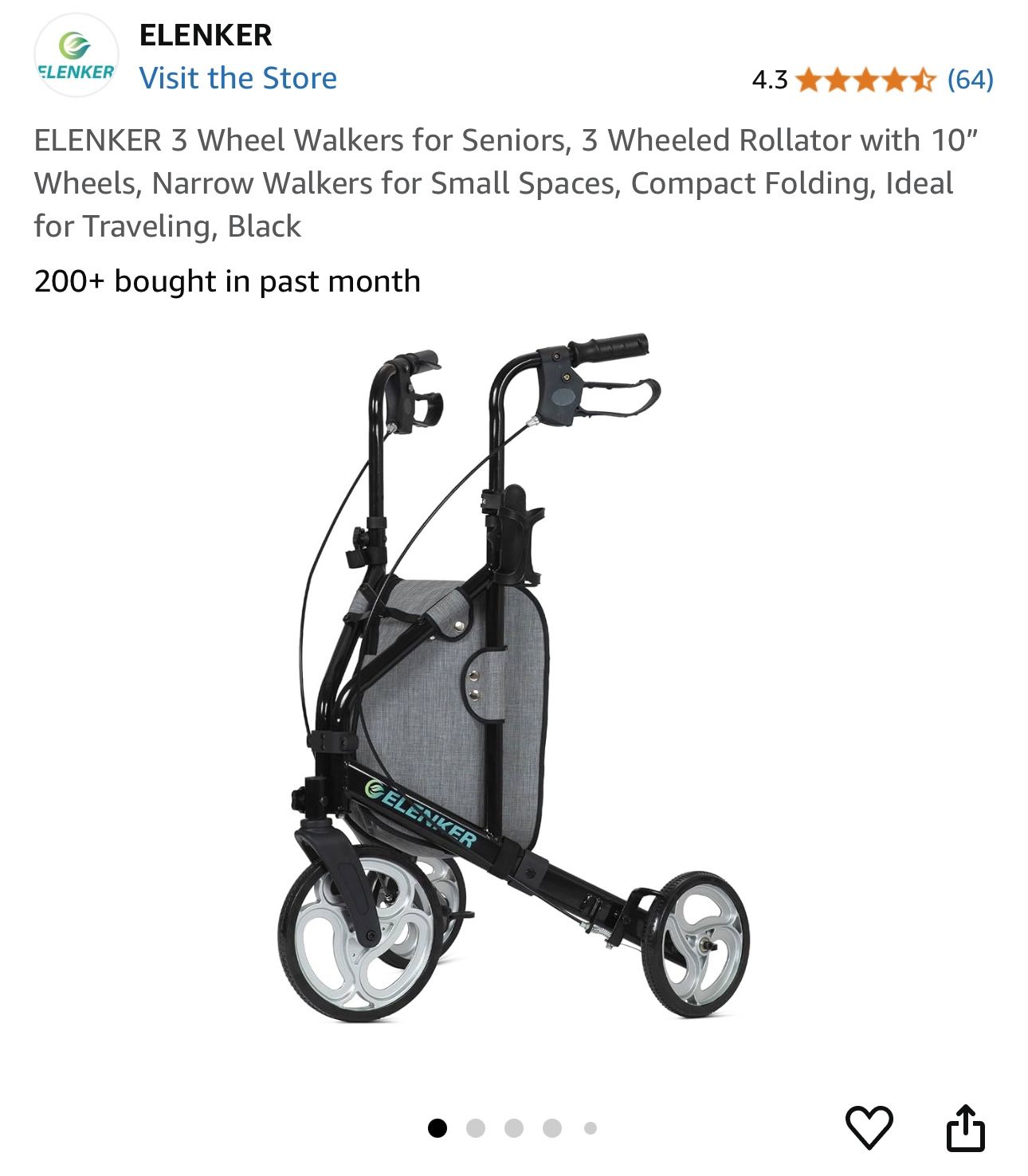 Elenker Rollator Walker