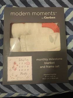 Monthly milestone blanket