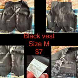 $7 Black Vest 