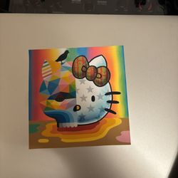 Hello Kitty, laptop sticker