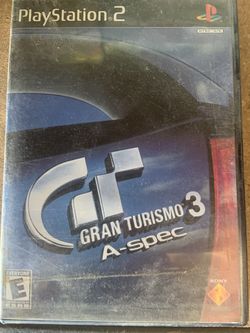 Gran Turismo 3 A Spec Ps2 