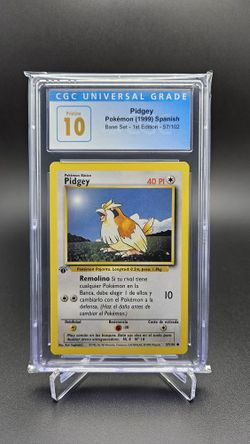 Pidgey 1st Edition Spanish CGC PRISTINE 10