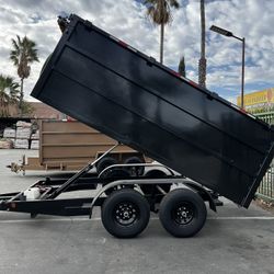Smooth Finish Dump Trailer