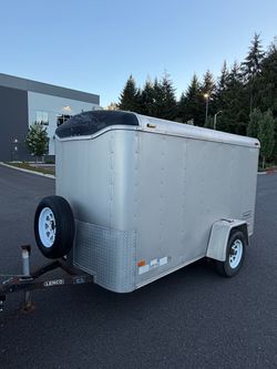 5x10 enclosed trailer