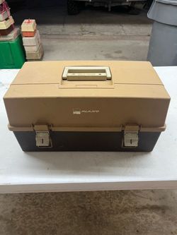 Vintage large Plano tackle box