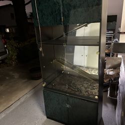 Display Cabinet Durable with Internal Lights