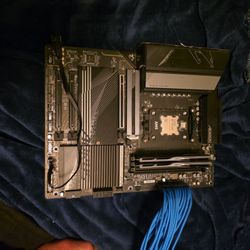 X670 Aorus Elite Ax Motherboard With Ryzon 9