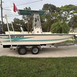 1998 Hydra sport Hydra skiff