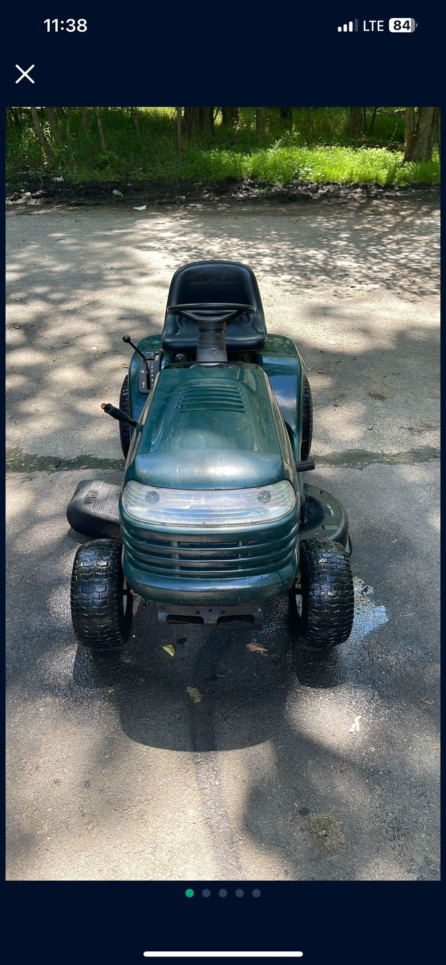 Craftsman Lt1000 Riding Mower With Bagging System