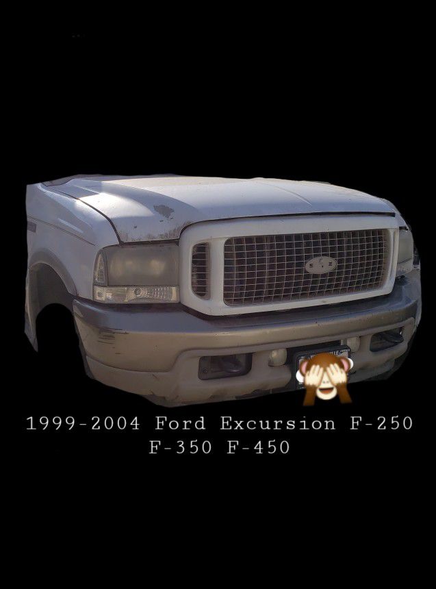 Ford Excursion F250 F350 F450  F550 Fenders,hood, grill & lights