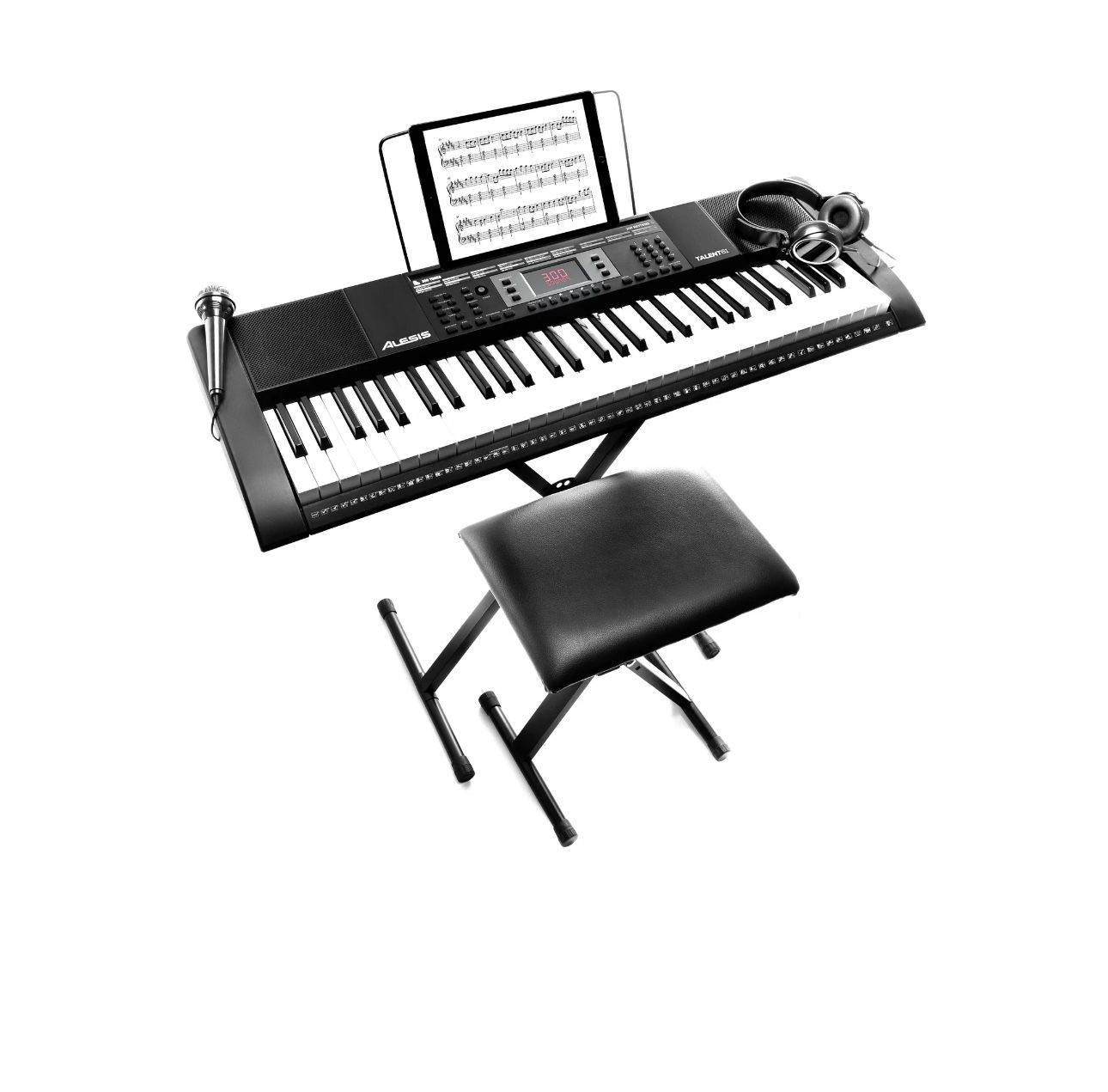 Alesis Talent 61-Key Portable Keyboard