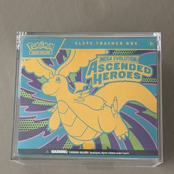 Ascended Hero’s ETB w/ Acrylic Case