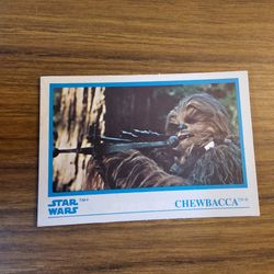 Vintage 1984 Star Wars Kellogg's Cereal Sticker #9 Chewbacca