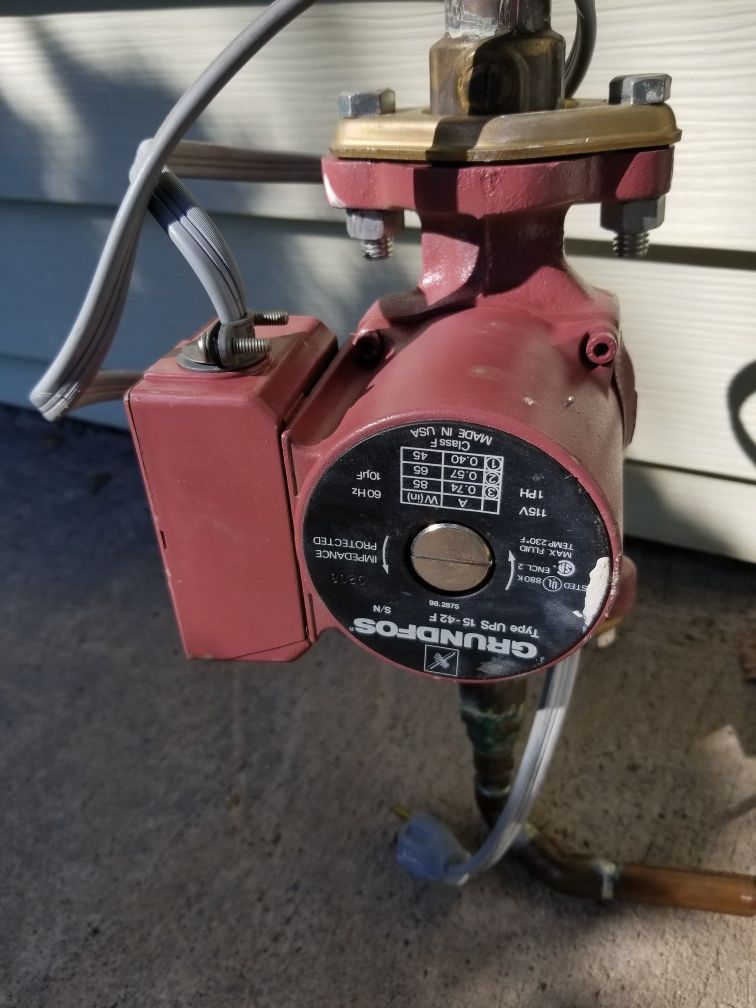 Water Heater pump