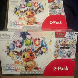 Pokemon Costco Prismatic Is Evolution 2-pack
