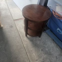 Nice Round  Table With  3 layers