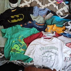 Toddler Boy Shirt Lot 4T
