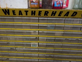 Vintage Metal Tool Storage Auto Weatherhead