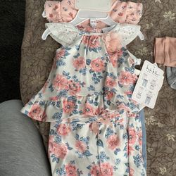 Baby Girl Outfit Set