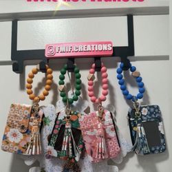 Wrist Wallets W/keychains