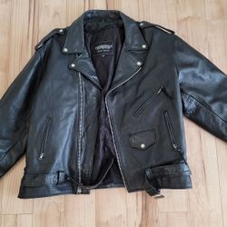 Unik Leather Men's Jacket Size 54