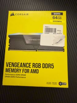 New in bow 64gig 6000mhz cl30 RGB ram
