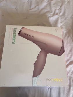 Pink hair dryer