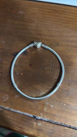 gold heart pandora bracelet