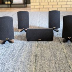 Klipsch Quintet Surround Sound Speakers 80w ea