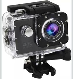 4k 1080p Sports Action Camera Motorcycle Helmet Bicycle Underwater Camera for Phone Slow Motion Diving Cycling