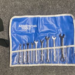 Vintage Early–mid 1980s Armstrong Tools Precision Ignition Wrench Set w/ original pouch Set 29-360 – USA Made 