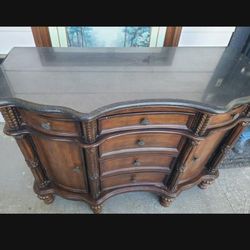 Dresser/credenza marble top
