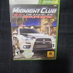 Midnight Club LA Xbox 360 & Xbox One Game