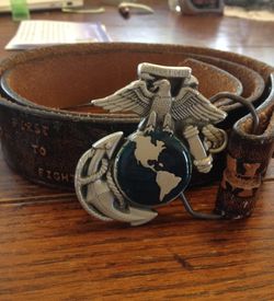 Marines belt smaller size