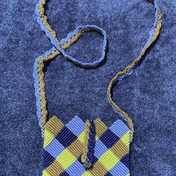 Handmade Colorful Mini Crossbody Bag with Pegasus Charm