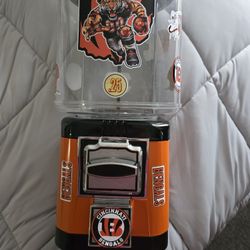 Cincinnati Bengals Themed Gumball Machine