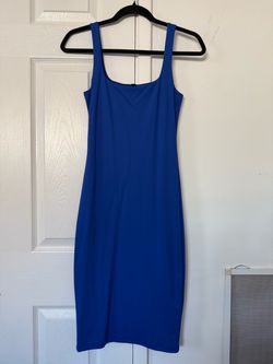 Guess  Blue Bodycon Midi Dress size XS