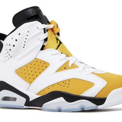Jordan 6 Yellow Ochre