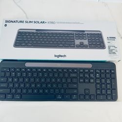 Logitech Signature Slim Solar+ K980 Wireless Keyboard