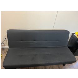 IKEA Black Couch 
