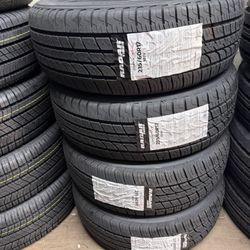 235-60-17 (4) New All Season Tires Installed 50,000 Miles Free Rotations $400 Cash  